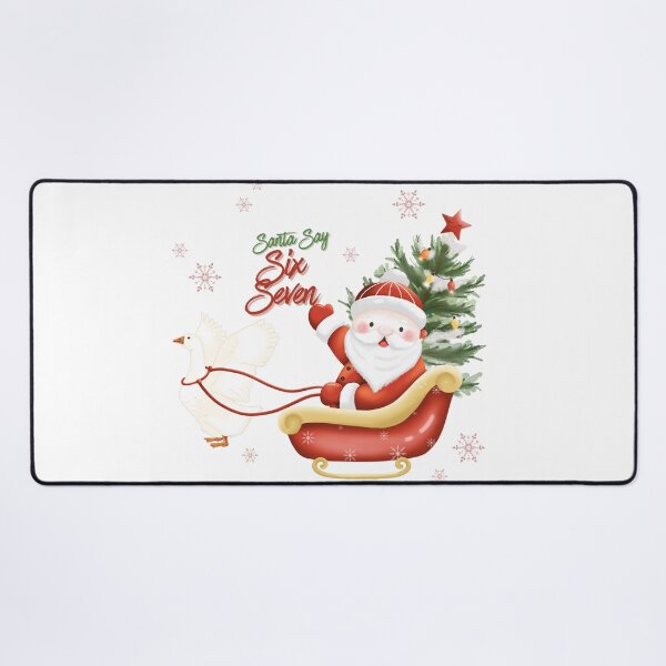 Item preview, Santa Claus say six seven designed and sold by poonzapoon.