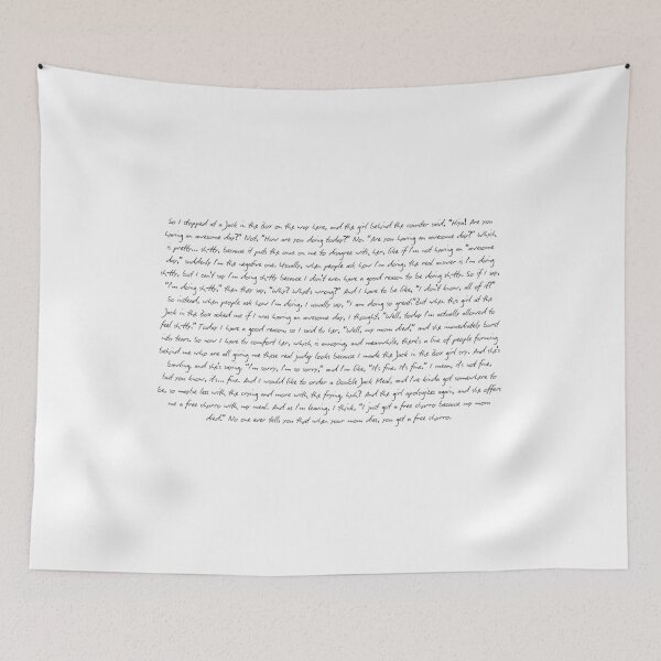 Item preview, free churro speech designed and sold by chickensoupshop.