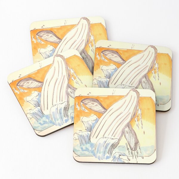 Item preview, Whale backflip designed and sold by Jess' weird drawings .
