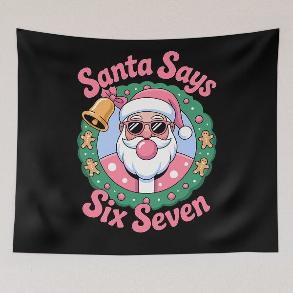 Item preview, Bruh Santa Santa Six Claus Happy Retro Says Seven Holiday designed and sold by ChadnoSmith.