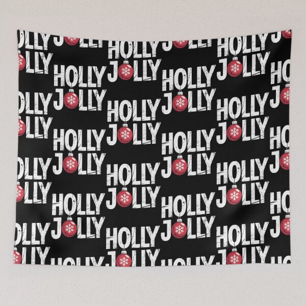 Item preview, Holly Jolly – Festive Christmas Holiday Ornament designed and sold by Taans-Creation.