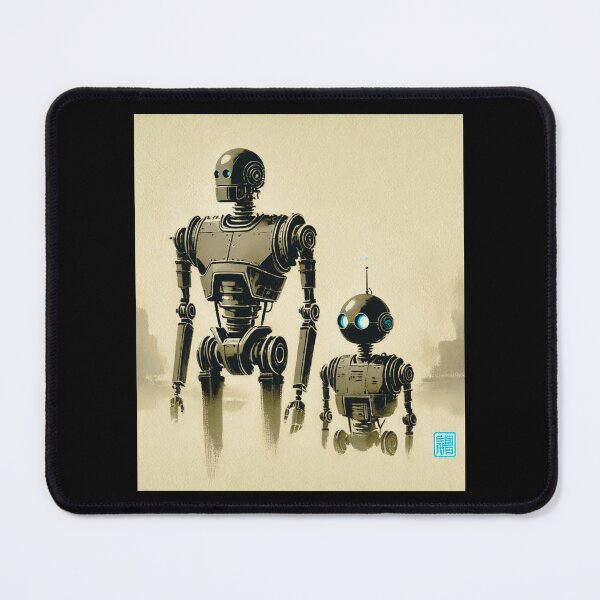 Item preview, Futuristic Humanoid Robot designed and sold by TEEJAMBOREE.