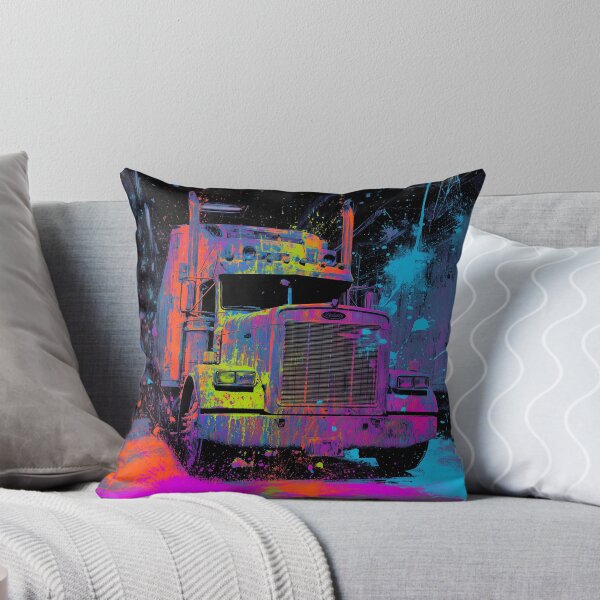 Item preview, Neon Splatter Rig — Technicolor Truck Bay Chaos designed and sold by ArgentoArt.