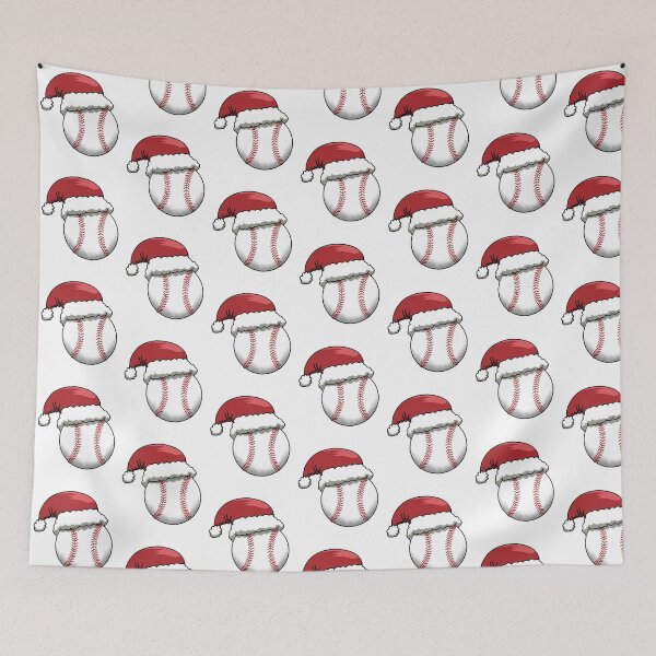 Item preview, Christmas Santa Hat Baseball designed and sold by Jaudaux Designs.