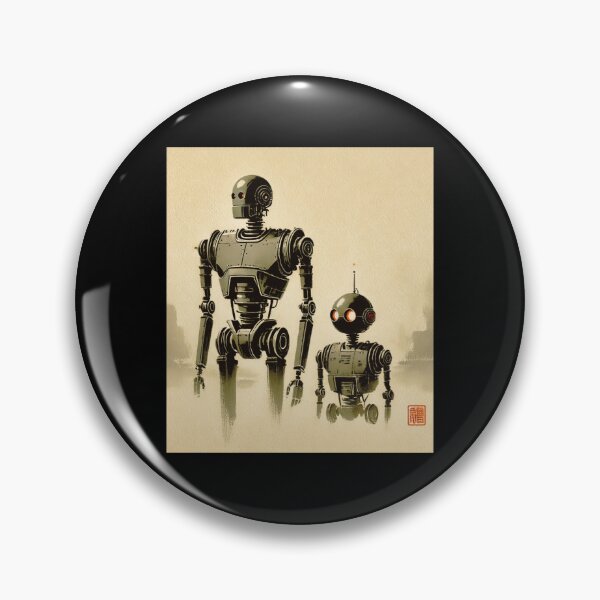 Item preview, Futuristic Humanoid Robot designed and sold by TEEJAMBOREE.