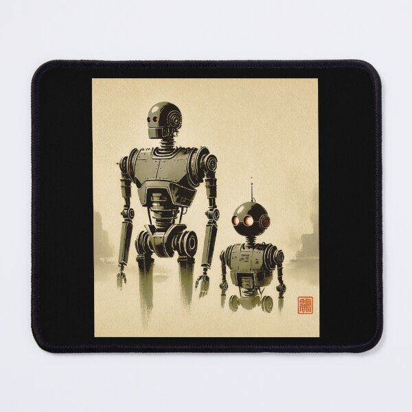 Item preview, Futuristic Humanoid Robot designed and sold by TEEJAMBOREE.
