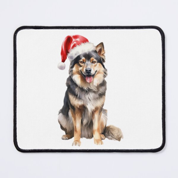 Item preview, Finnish Lapphund Christmas designed and sold by Timeless Bond Designs.