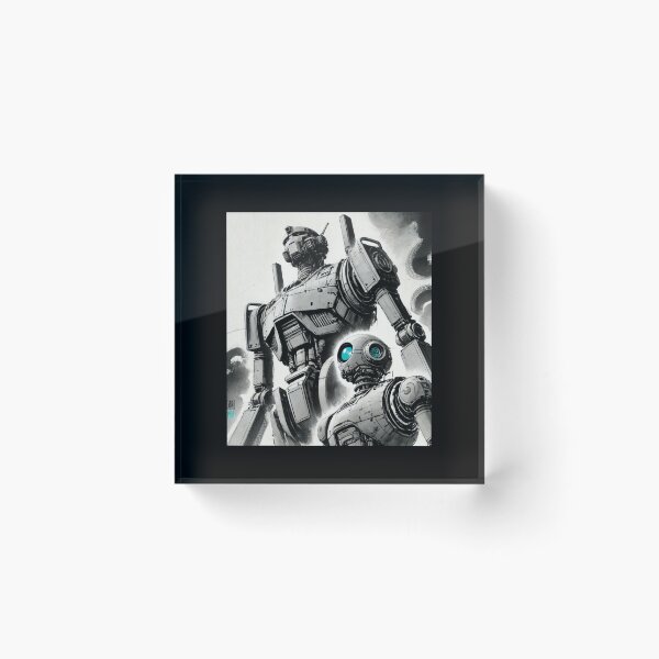 Item preview, Futuristic Humanoid Robot designed and sold by TEEJAMBOREE.