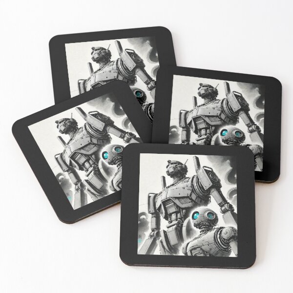 Item preview, Futuristic Humanoid Robot designed and sold by TEEJAMBOREE.