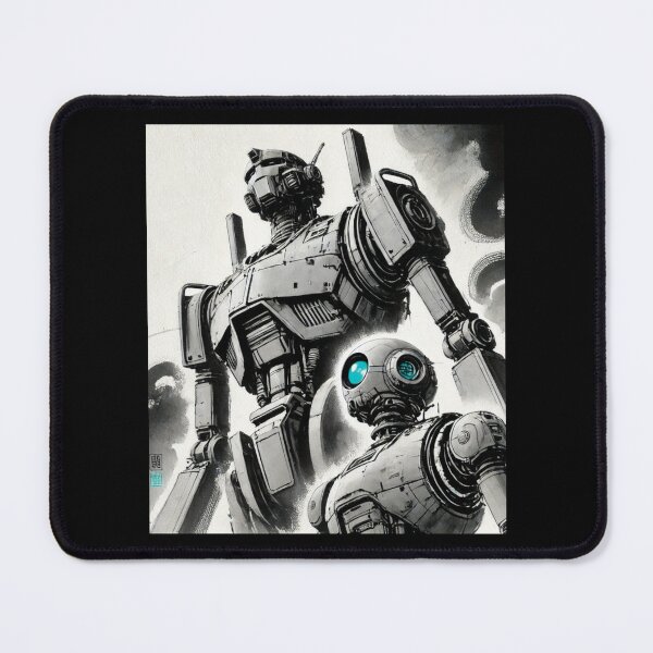 Item preview, Futuristic Humanoid Robot designed and sold by TEEJAMBOREE.