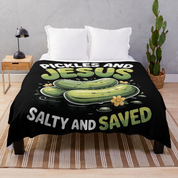 Item preview, Pickles And Jesus Salty And Saved designed and sold by AdellBridgett.
