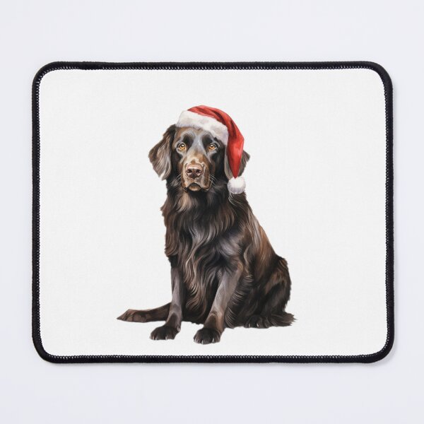 Item preview, Flat-Coated Retriever Christmas designed and sold by Timeless Bond Designs.