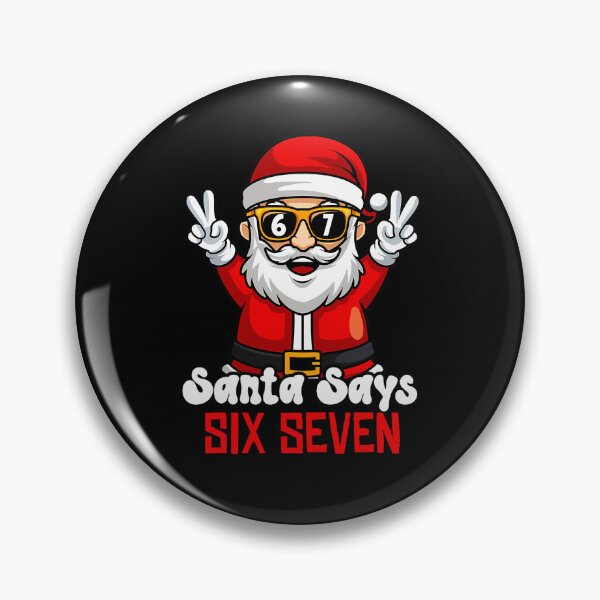 Item preview, Six Claus Seven Says Bruh Santa Holiday Retro Santa Happy designed and sold by ChadnoSmith.