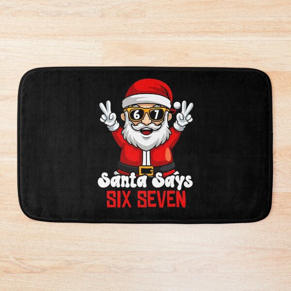 Item preview, Six Claus Seven Says Bruh Santa Holiday Retro Santa Happy designed and sold by ChadnoSmith.