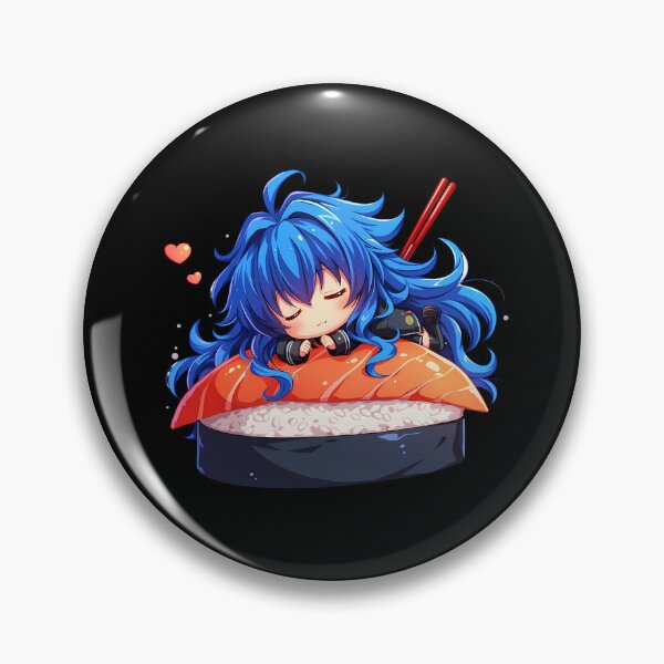 Item preview, High School Chibi Sushi Maki Xenovia Quarta DxD Kawaii designed and sold by CarlosBender.