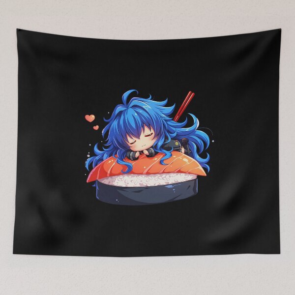 Item preview, High School Chibi Sushi Maki Xenovia Quarta DxD Kawaii designed and sold by CarlosBender.