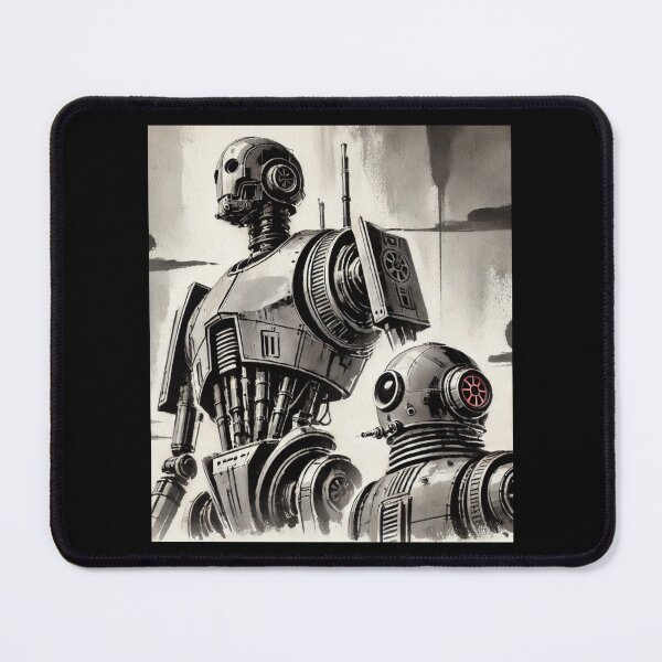 Item preview, Futuristic Humanoid Robot designed and sold by TEEJAMBOREE.