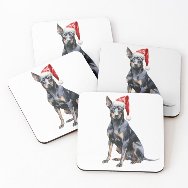 Item preview, German Pinscher Christmas designed and sold by Timeless Bond Designs.