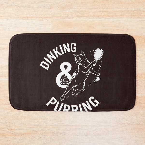 Item preview, Dinking & Purring Sporty Cat Pickleball Shirt Cute Athlete Tee designed and sold by 519xdesign.