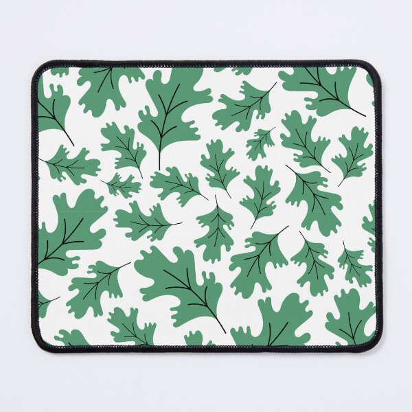 Item preview, Green Oak Leaf Pattern on White for Clothing, Phone Cases and Nature Inspired Home Decor designed and sold by n5zAbhi.