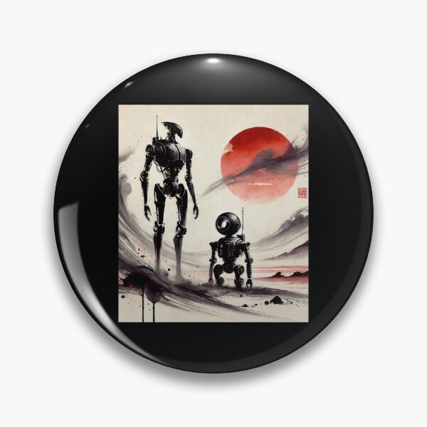 Item preview, Futuristic Humanoid Robot designed and sold by TEEJAMBOREE.