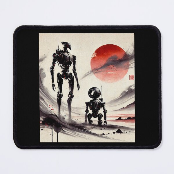 Item preview, Futuristic Humanoid Robot designed and sold by TEEJAMBOREE.
