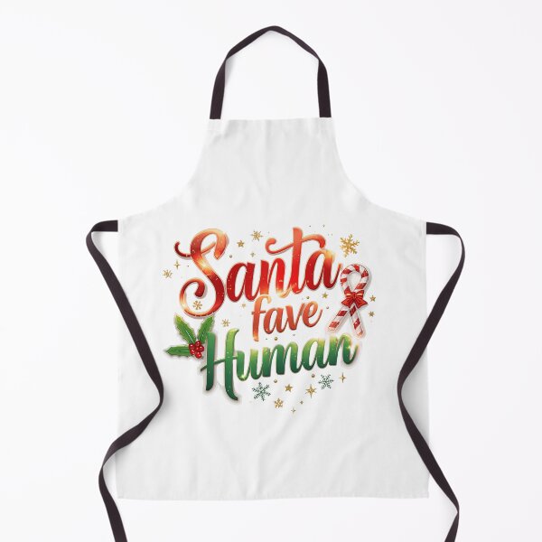 Item preview, Santa’s Fave Human Christmas Typography. Cute Holiday Quote Gift Design designed and sold by Aarvya Fashion Club ( A.F.C ).