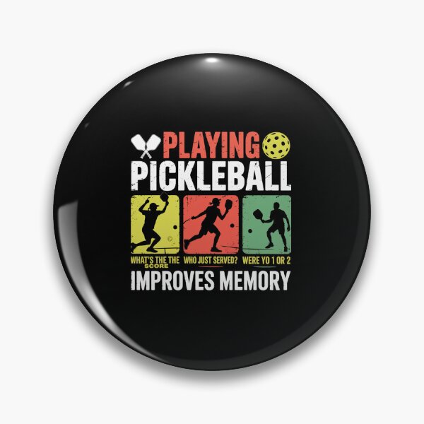 Item preview, Playing Pickleball Improves Memory designed and sold by Elenasriveras.