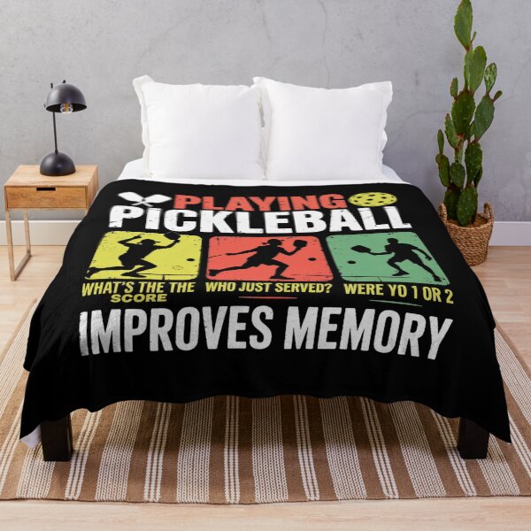 Item preview, Playing Pickleball Improves Memory designed and sold by Elenasriveras.