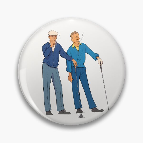Item preview, Ben Hogan & Arnold Palmer – Golf Legends Illustration designed and sold by The A-Press.