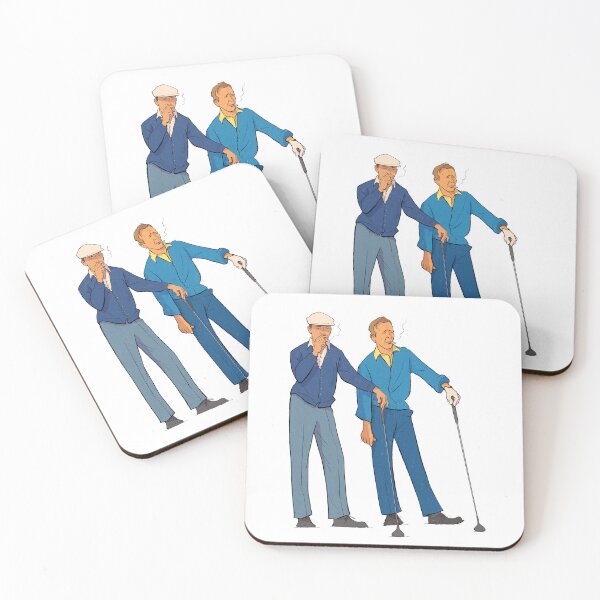 Item preview, Ben Hogan & Arnold Palmer – Golf Legends Illustration designed and sold by The A-Press.