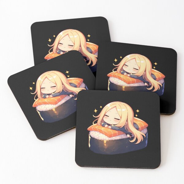 Item preview, Chibi Sushi Nigiri Rachel Gardner Angels Death Kawaii designed and sold by CarlosBender.