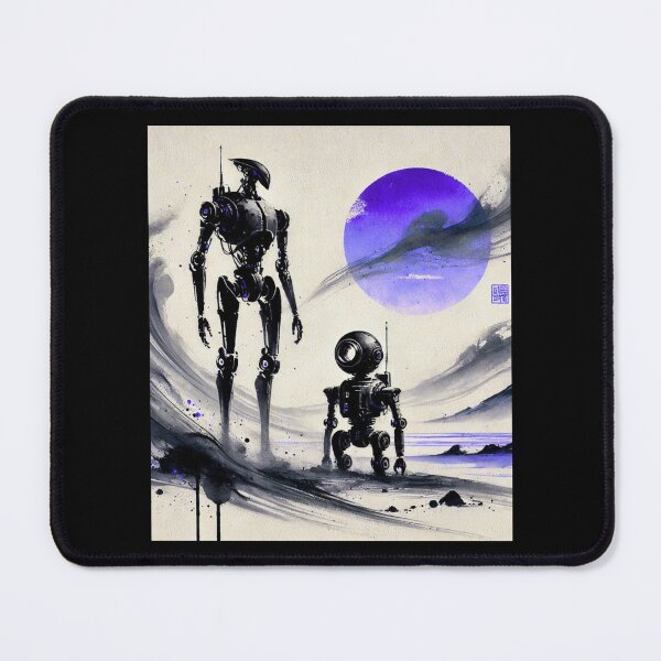 Item preview, Futuristic Humanoid Robot designed and sold by TEEJAMBOREE.