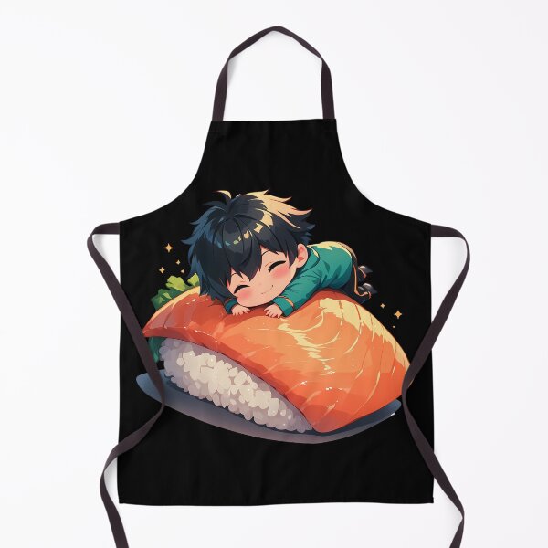 Item preview, Chibi Sushi Nigiri Sadao Maou Devil PartTimer Kawaii designed and sold by CarlosBender.