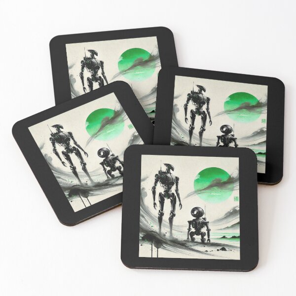 Item preview, Futuristic Humanoid Robot designed and sold by TEEJAMBOREE.