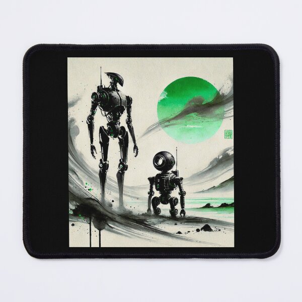 Item preview, Futuristic Humanoid Robot designed and sold by TEEJAMBOREE.