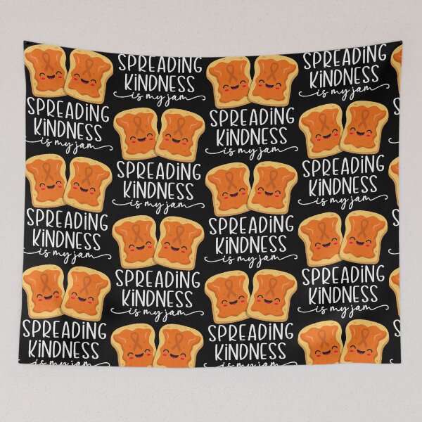 Item preview, Spreading Kindness is My Jam Orange Unity Day Anti Bullying designed and sold by pansak.