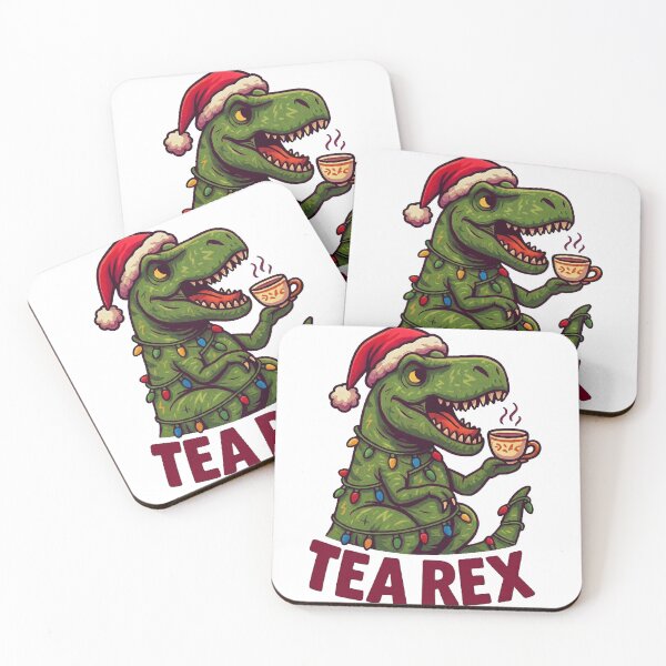 Item preview, Dinosaur Christmas, Tea Rex Dinosaur Christmas designed and sold by HaydenMillepied.