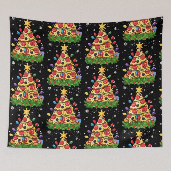 Item preview, Christmas Pizza Xmas Tree Funny Xmas Food Men Women Kids designed and sold by pansak.