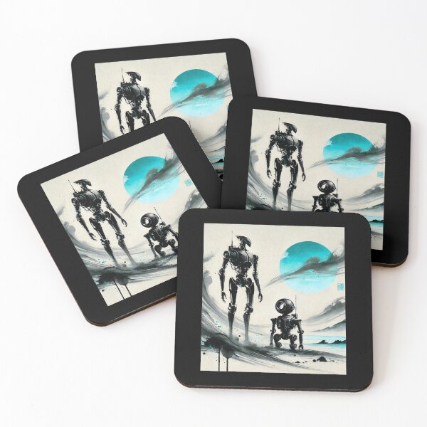 Item preview, Futuristic Humanoid Robot designed and sold by TEEJAMBOREE.
