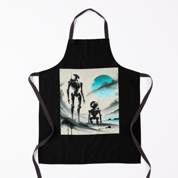 Item preview, Futuristic Humanoid Robot designed and sold by TEEJAMBOREE.