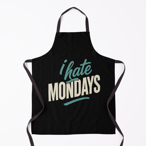 Item preview, I Hate Mondays Neon Retro Typography Funny Office Humor T-Shirt designed and sold by SoulFlex.