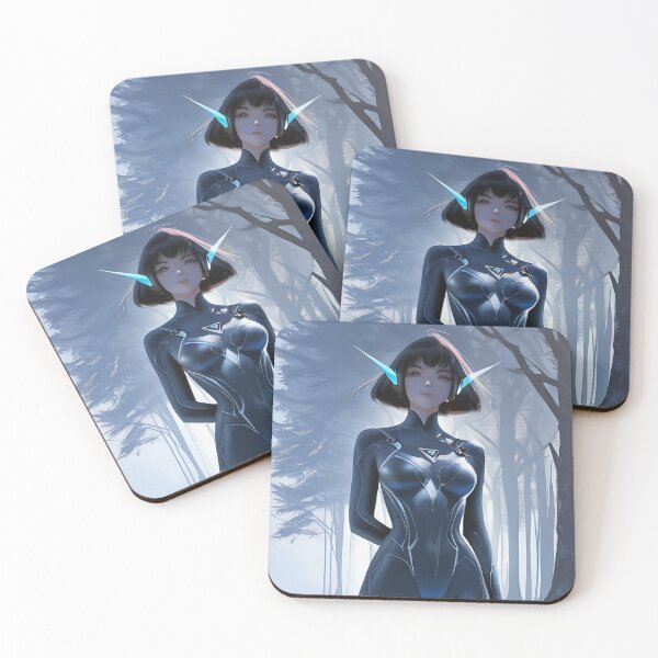 Item preview, Neon Siren in the Mist designed and sold by QurekaStudio.