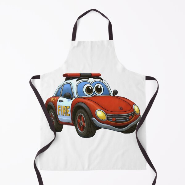 Item preview, Fire Chief Cartoon Car designed and sold by Scott Hayes.