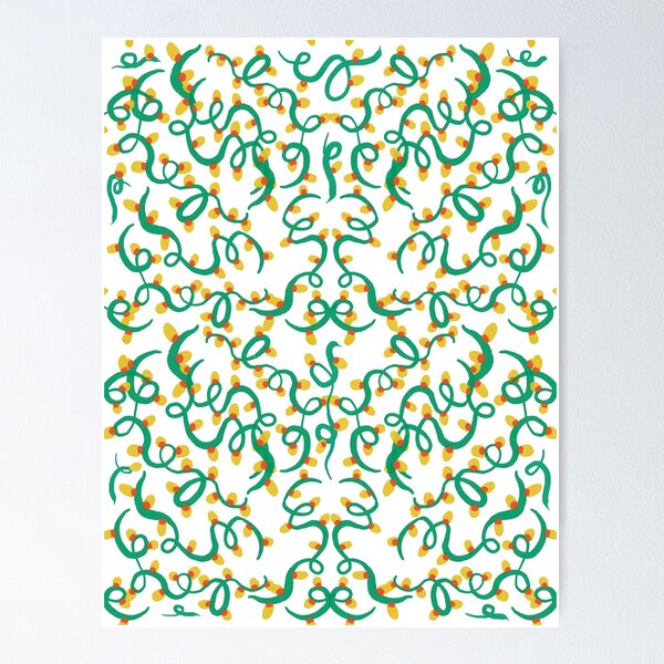Item preview, Christmas lights patter designed and sold by Adriana Bracho.