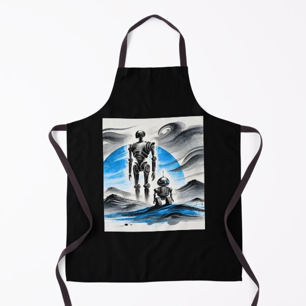 Item preview, Futuristic Humanoid Robot designed and sold by TEEJAMBOREE.