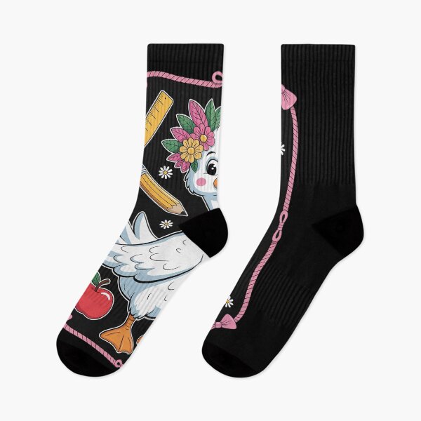 Item preview, Coquette Silly Goose Teacher Preppy Floral Back to School  designed and sold by MathisBellanger.