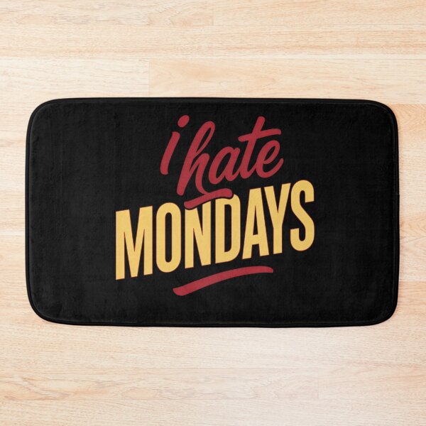 Item preview, Hate Mondays Funny Work Shirt – Retro Glow Text for Office Humor Fans designed and sold by SoulFlex.