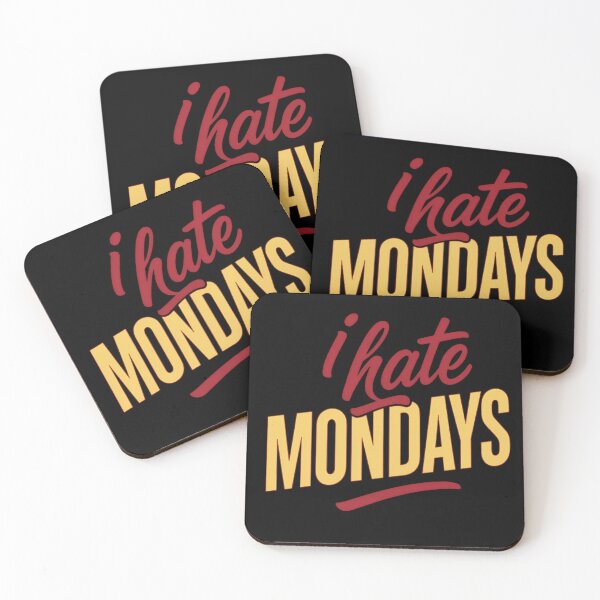 Item preview, Hate Mondays Funny Work Shirt – Retro Glow Text for Office Humor Fans designed and sold by SoulFlex.