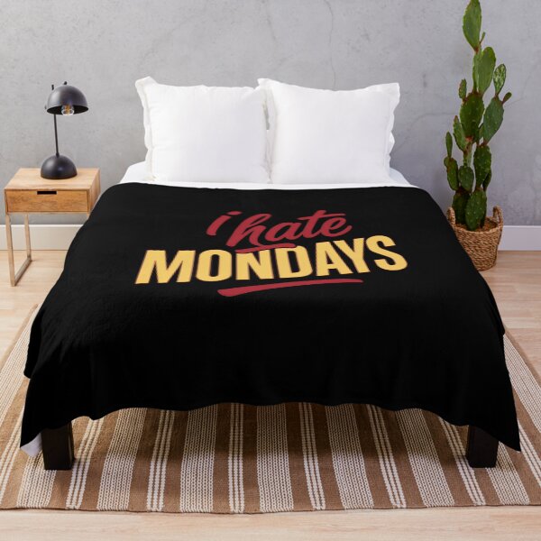 Item preview, Hate Mondays Funny Work Shirt – Retro Glow Text for Office Humor Fans designed and sold by SoulFlex.